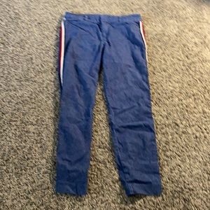 blue pixie cut pants from old navy